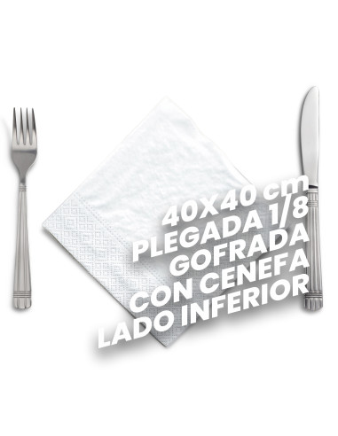 SERVILLETA CELULOSA BLANCA...