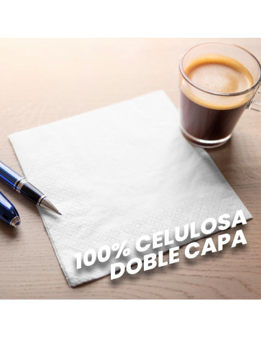 SERVILLETAS CELULOSA BLANCOPLATA...