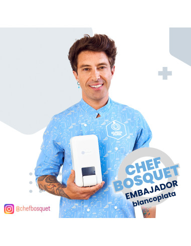 DOSIFICADOR DE JABÓN  BLANCO 1000ML...