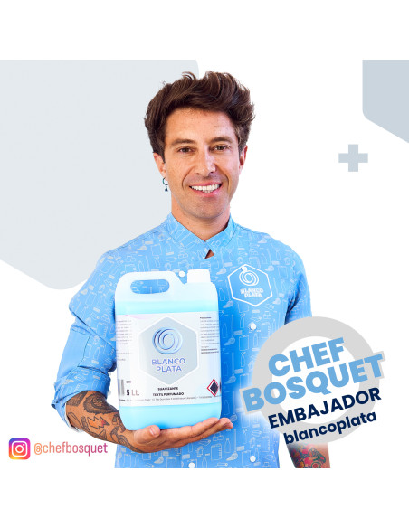 SUAVIZANTE TEXTIL PERFUME SUAVE BLANCOPLATA 5L