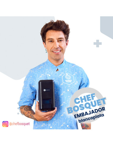 DOSIFICADOR DE JABÓN  NEGRO 900ML...