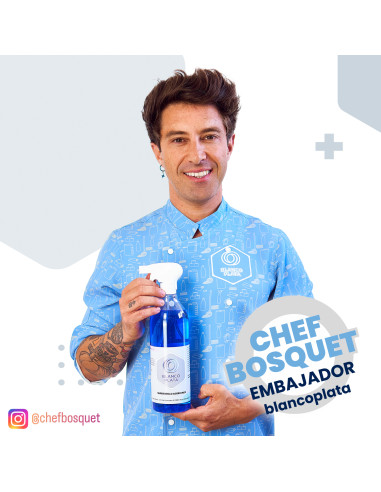 SUPER BRILLO ACERO INOX BLANCOPLATA 1L