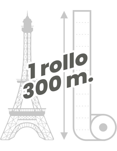 BOBINA MECHA HOJA-HOJA 1 CAPA 300M...