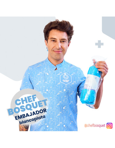 FREGONA TIRAS MICROFIBRA AZUL DOBLE...