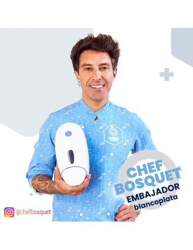 DOSIFICADOR JABÓN ESPUMA BLANCOPLATA DOSIFICADOR JABÓN ESPUMA BLANCOPLATA
