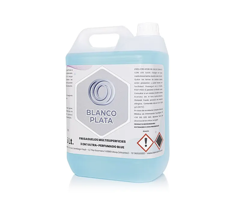 Fregasuelos multisuperficies 3 en 1 ultraperfumado Blue de BlancoPlata