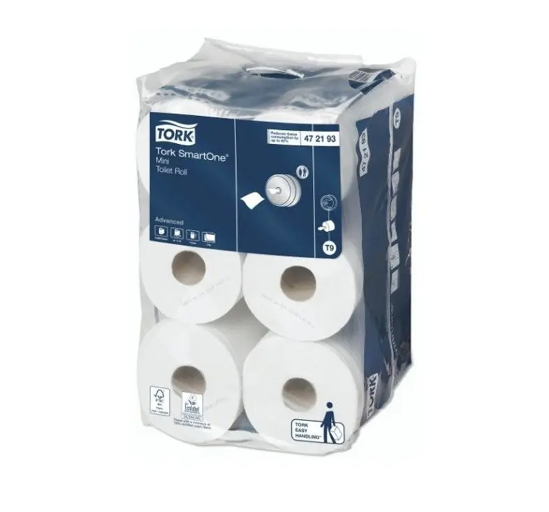 Papel wc de 2 capas smart one mini de Tork